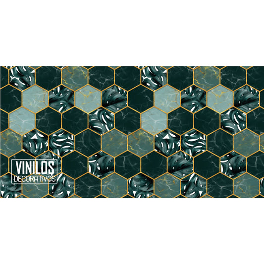 Salpicadero Hexagonos Naturaleza