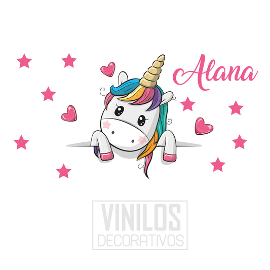 Unicornio con nombre