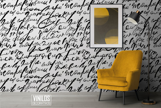 Tapiz Caligrafía
